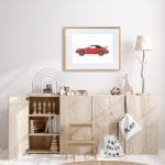 Red Porsche 911 - Image 2
