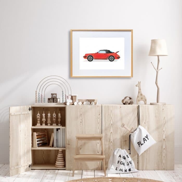 Red Porsche 911 - Image 2