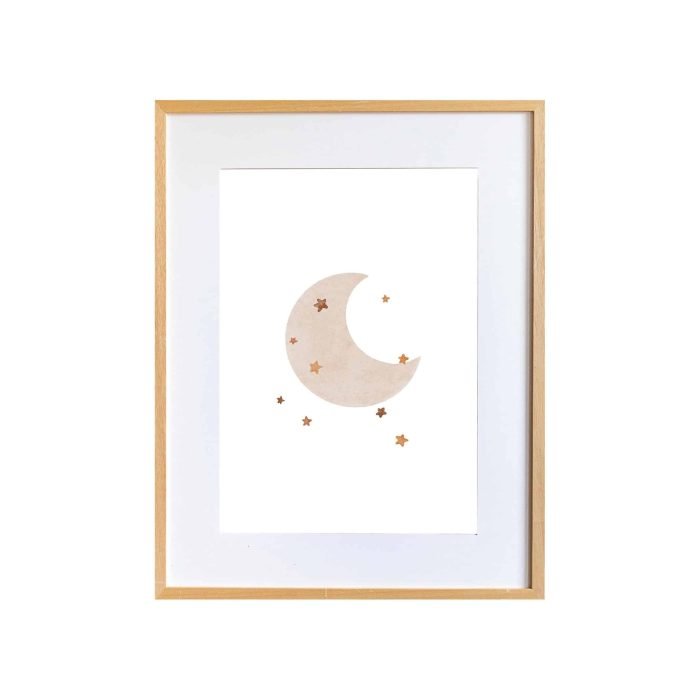 Moon with Stars - Image 1