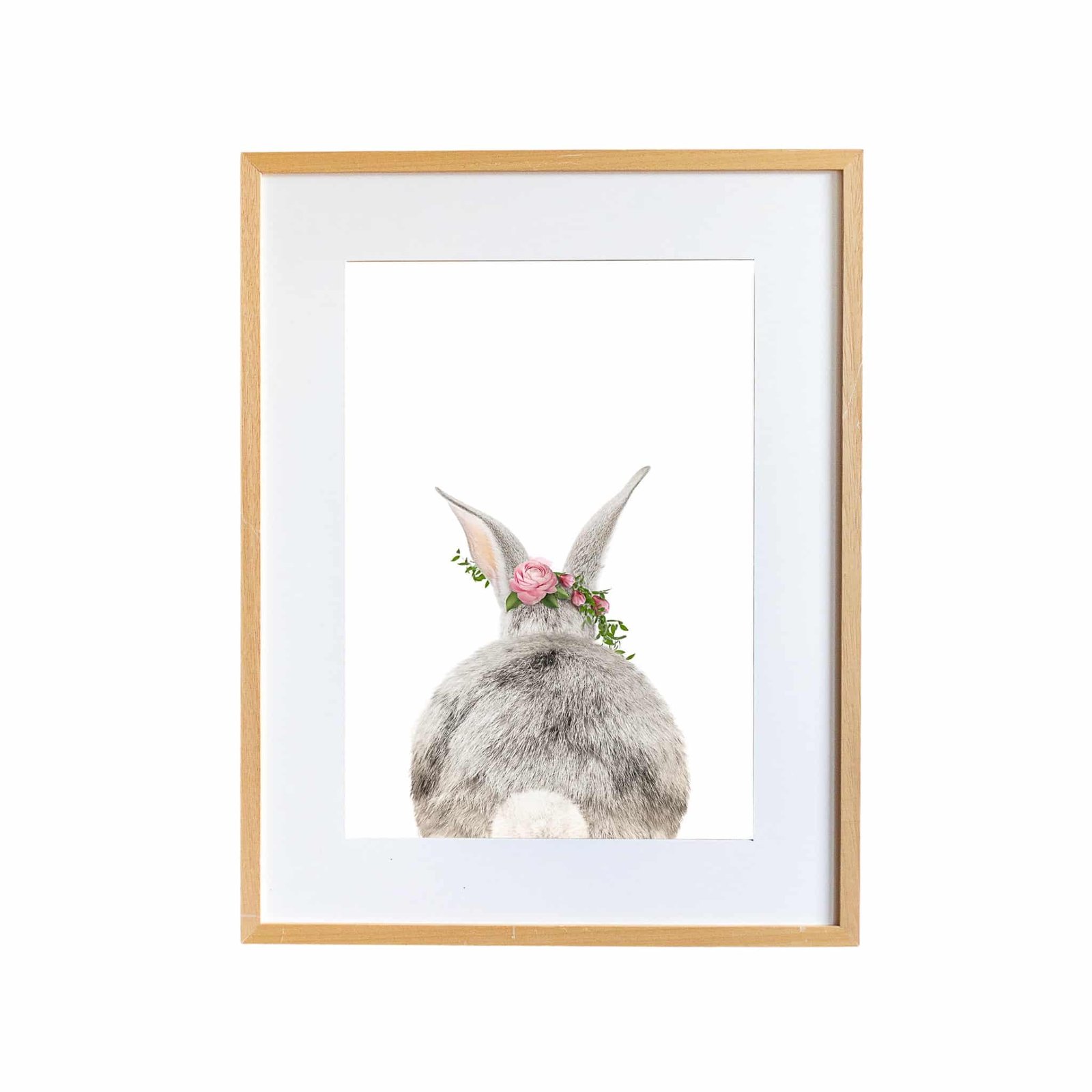 4D3038B8-45C9-4570-820F-C21BE54071FB Bunny Butt with Flower - Image 1