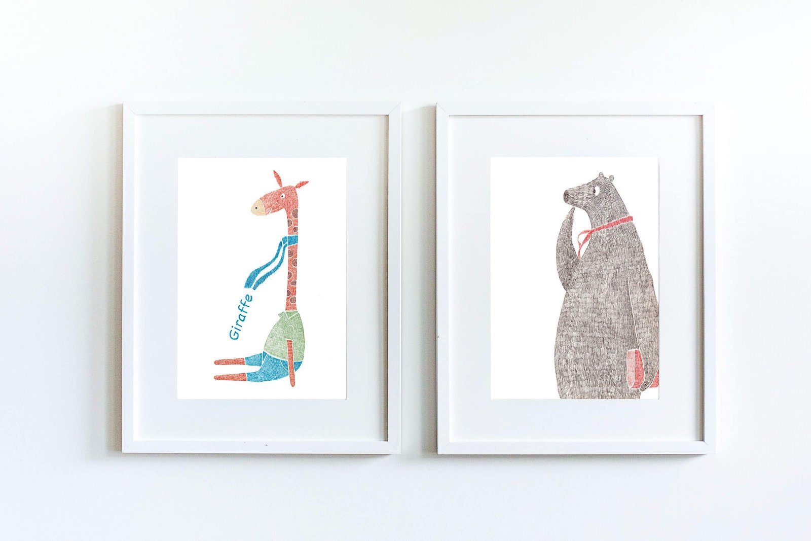 51-52 Cute Giraffe - Image 9