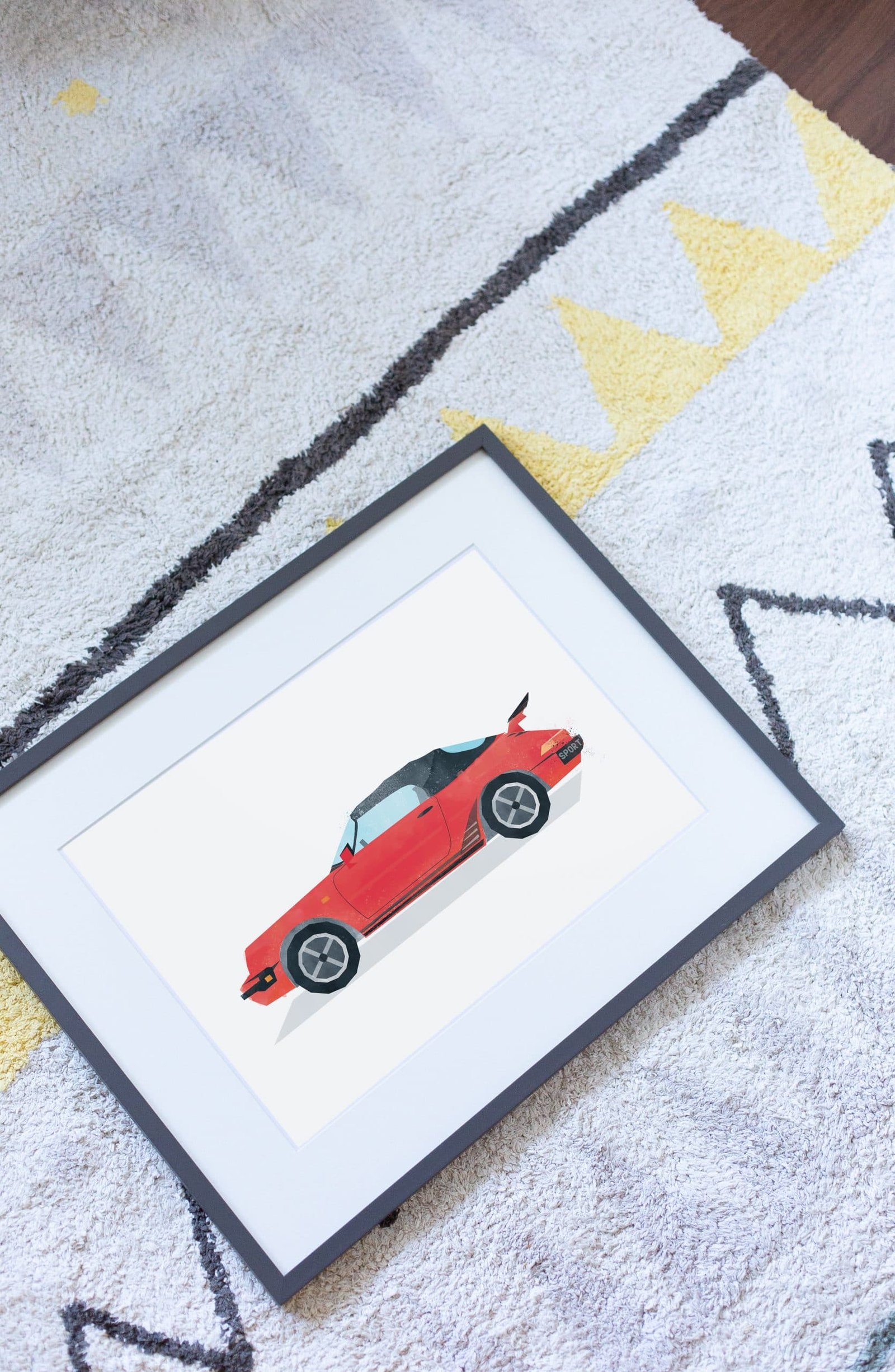 58 Red Porsche 911 - Image 3