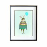 Rabbit with Baloon