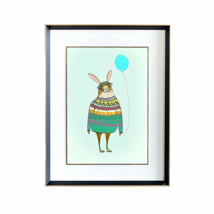 Rabbit with Baloon - Image 1