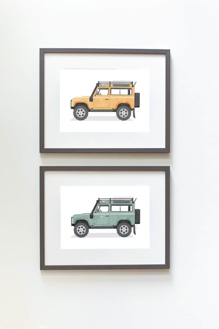 Green Land Rover Defender - Image 7