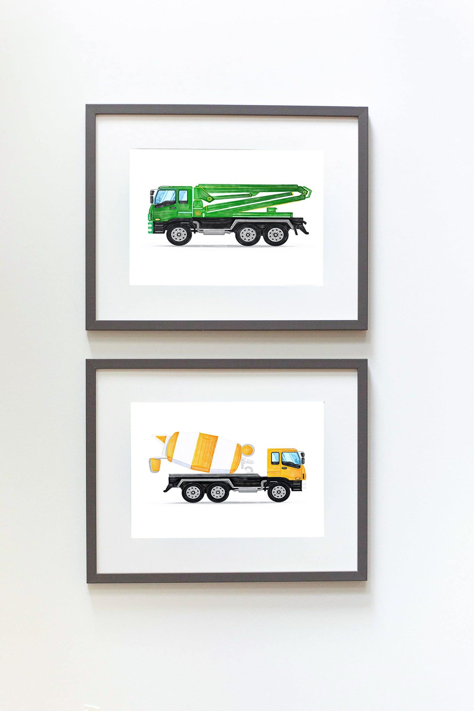 71-72 Green Garbage Truck - Image 7