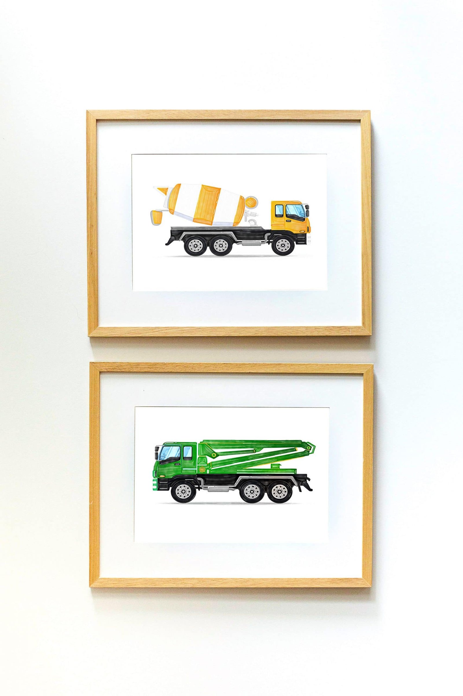71-72 Green Garbage Truck - Image 6