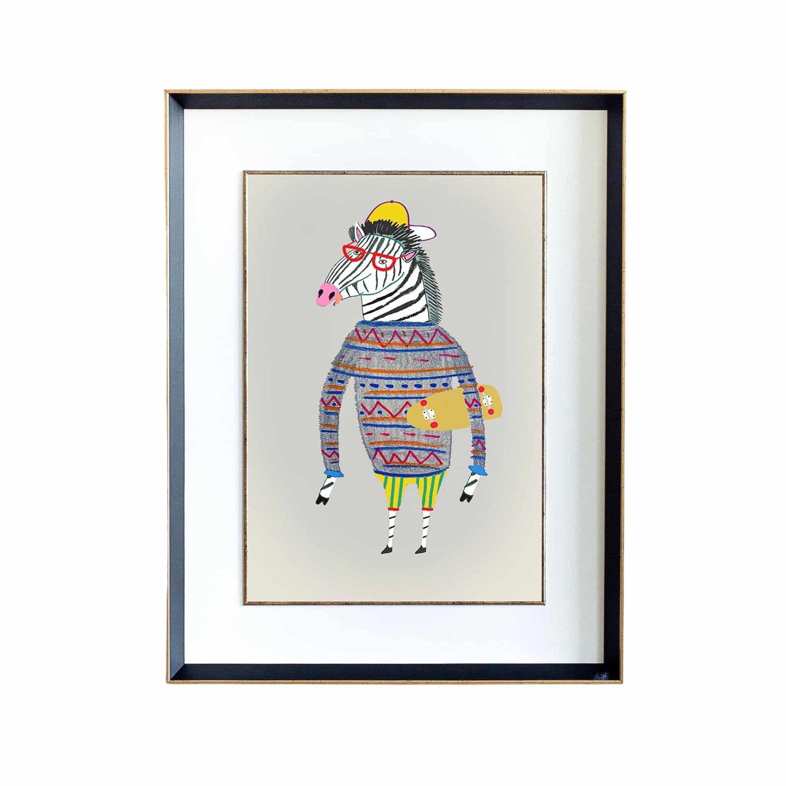 71A7E798-CDBC-4A91-A16D-3FD29DF14B7B Zebra Skater - Image 1