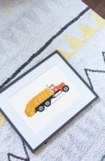Yellow Garbage Truck - Image 2