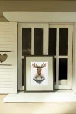 Caribou with Sweater - Image 2