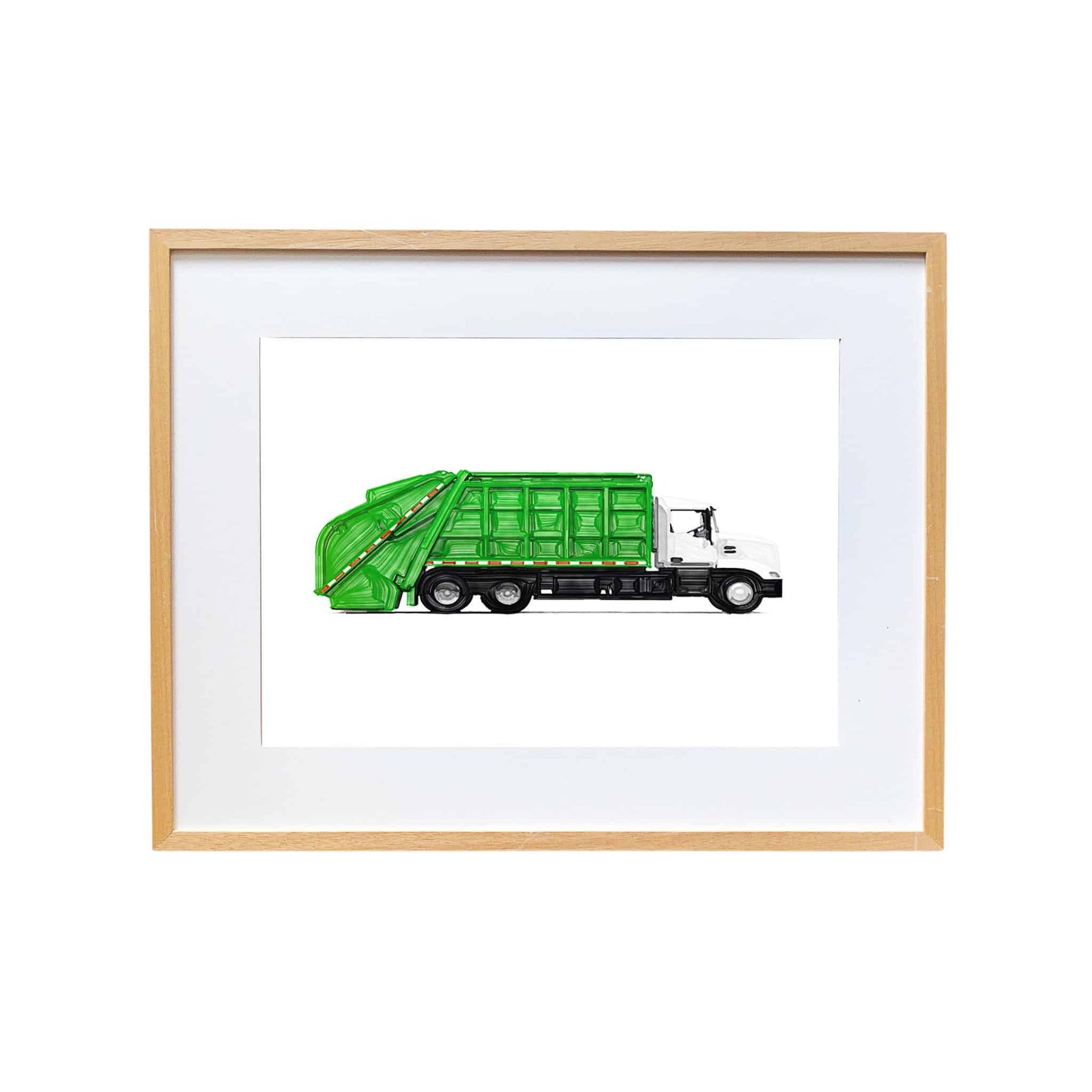 C75A5DDF-DC43-4DE1-95EC-DE44C1D12DFA Green Garbage Truck - Image 1