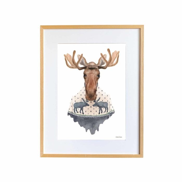 Caribou with Sweater - Image 1