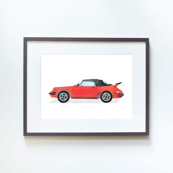 Red Porsche 911 - Image 7