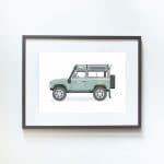 Green Land Rover Defender - Image 3