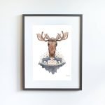Caribou with Sweater - Image 6