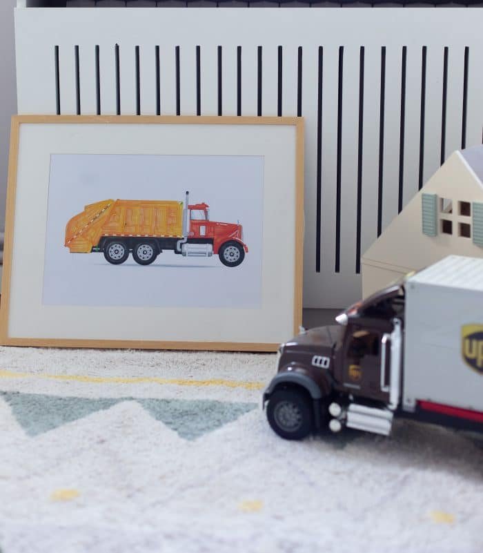 Yellow Garbage Truck - Image 3