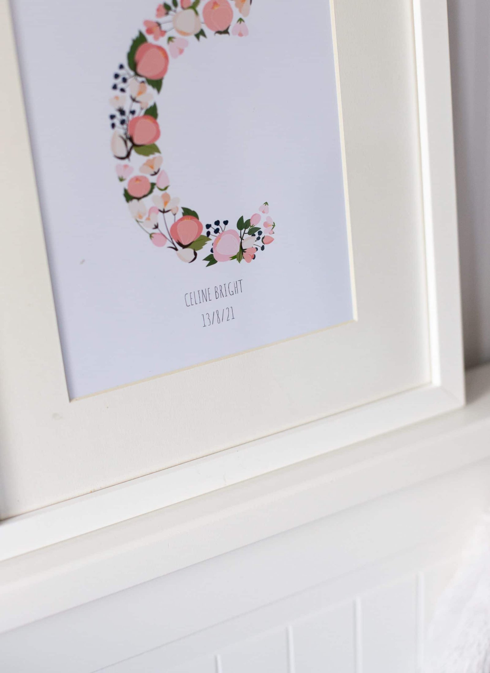 Little Forest Animals-164 Peach Letters - Image 3