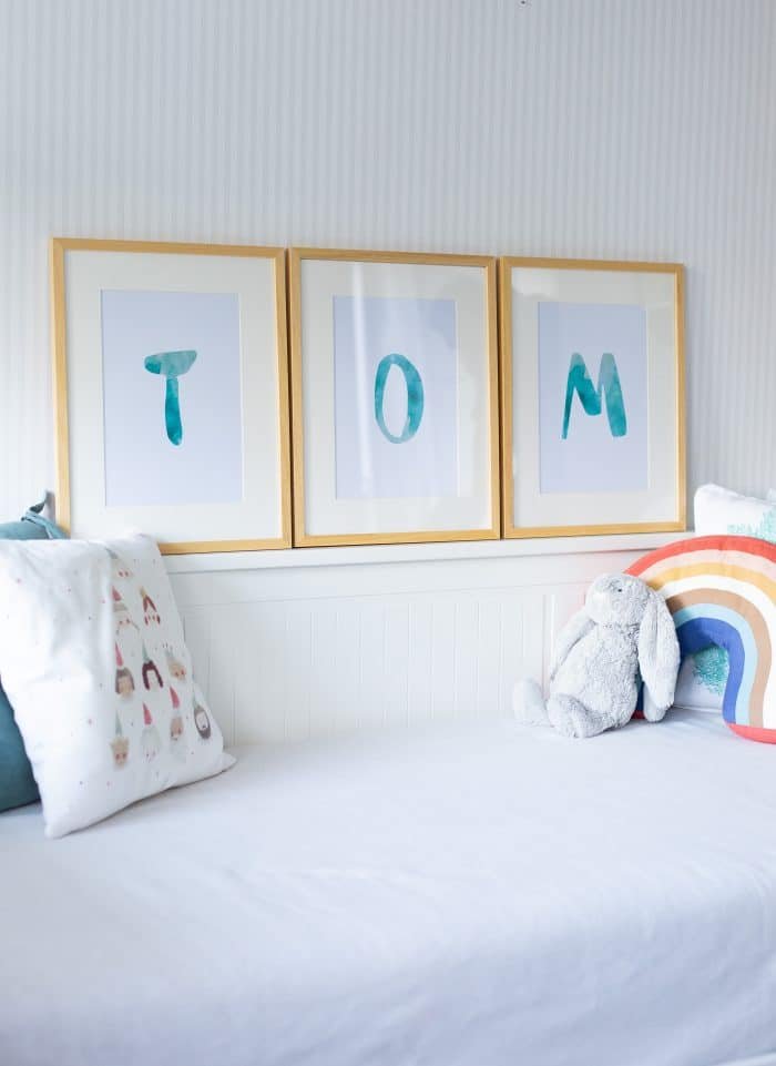 Turquois Letters - Image 2