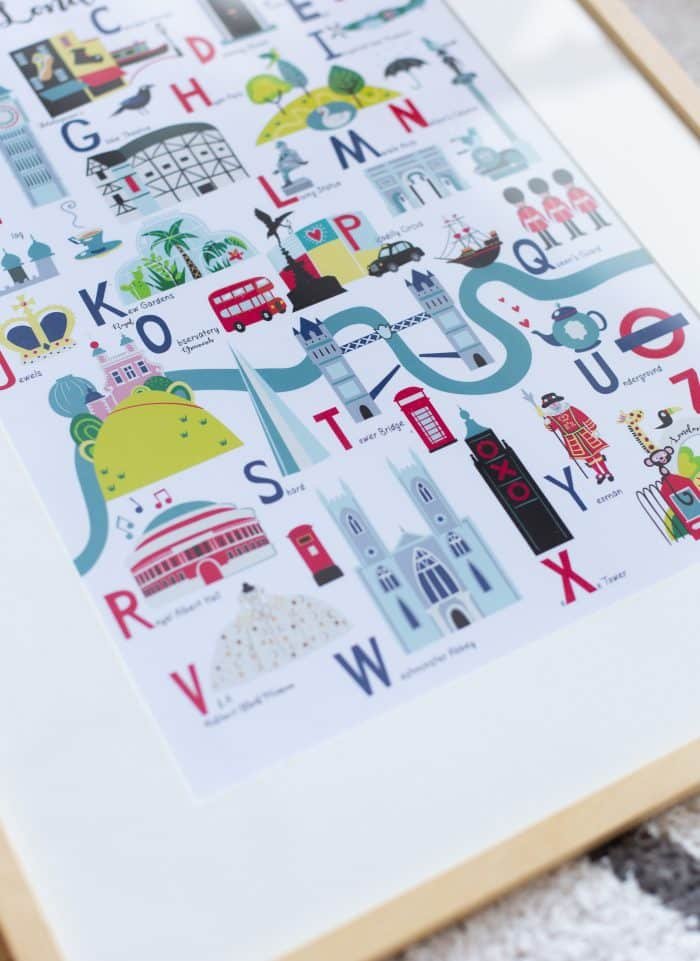 London A-Z Alphabet - Image 4