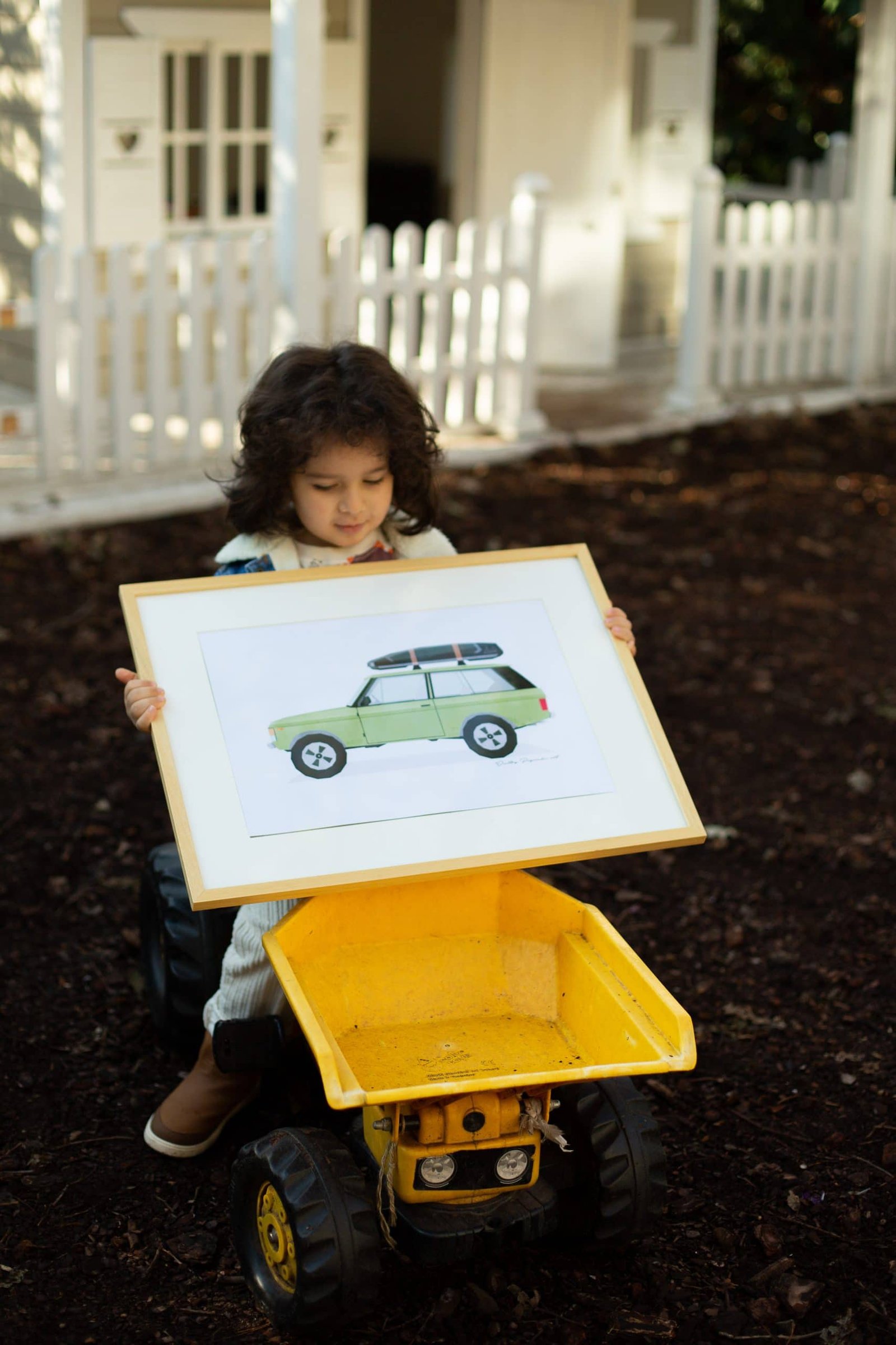 Little Forest Animals-65 Green Land Rover Defender - Image 8