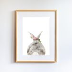 Bunny Butt with Flower - Image 2