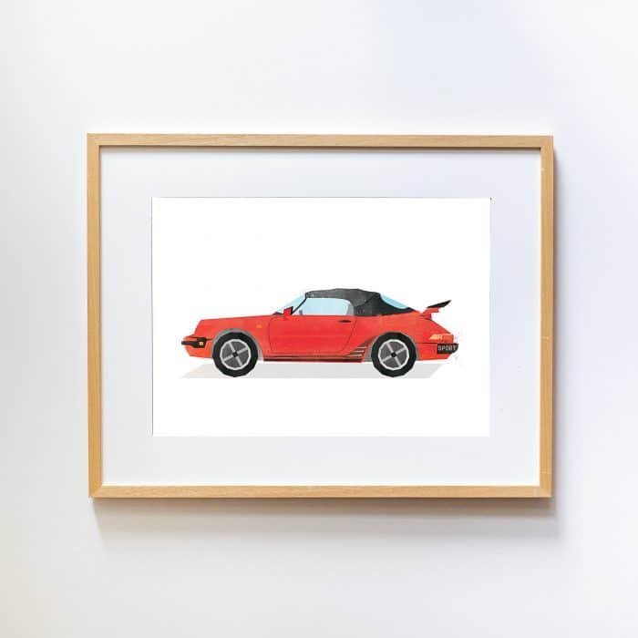Red Porsche 911 - Image 6