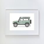 Green Land Rover Defender - Image 4