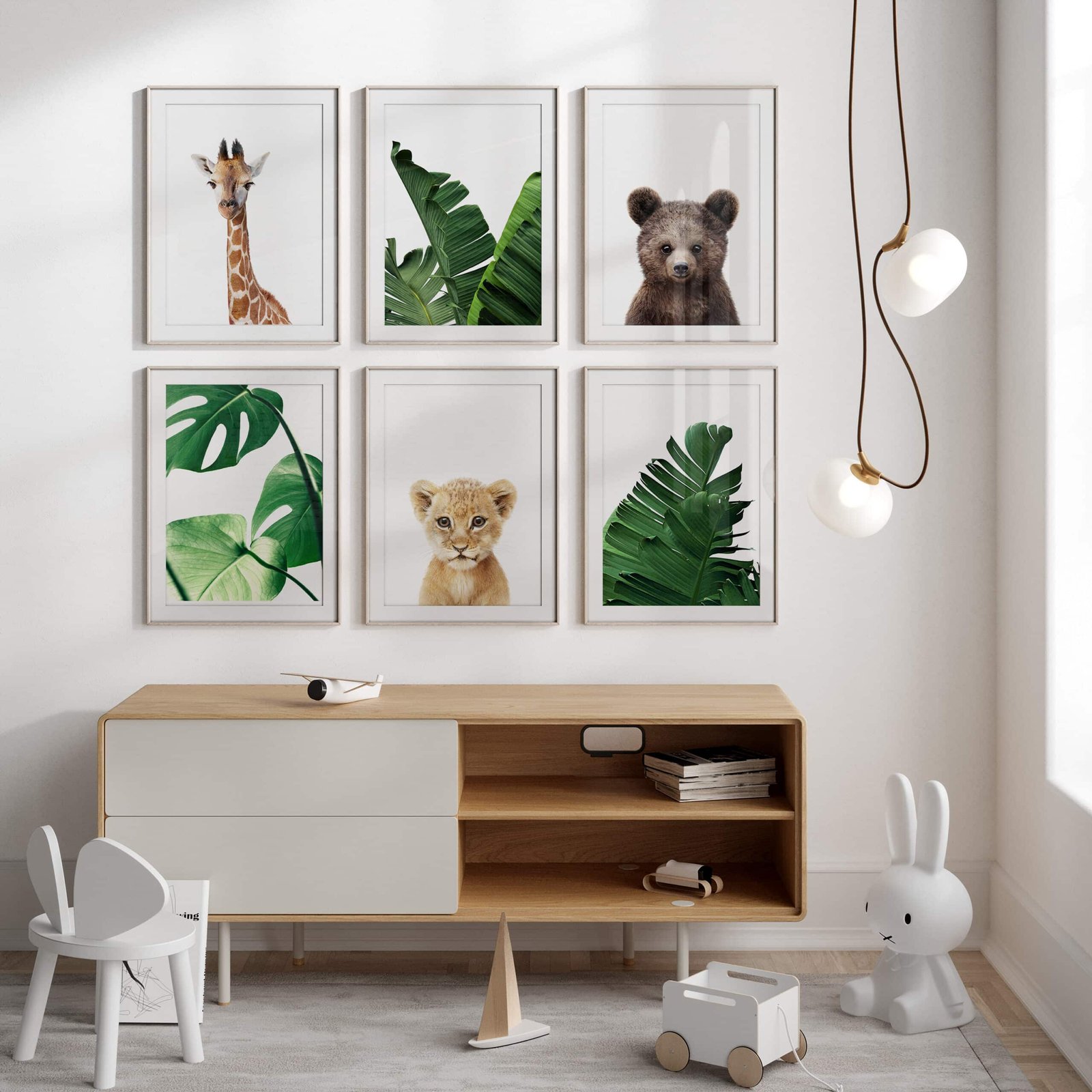 Mock up 48 Template PSD kopya Tropical Leaf - Image 3
