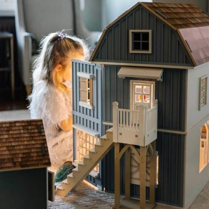 Perfect Christmas Gift for Kids, Dollhouse Christmas Gift, Kids Holiday Toys