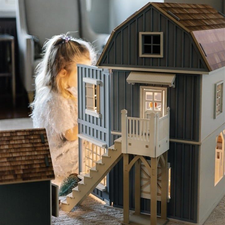Perfect Christmas Gift for Kids, Dollhouse Christmas Gift, Kids Holiday Toys Perfect Christmas Gift for Kids, Dollhouse Christmas Gift, Kids Holiday Toys