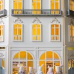 our-story Paris Dollhouse featuring French architectural details